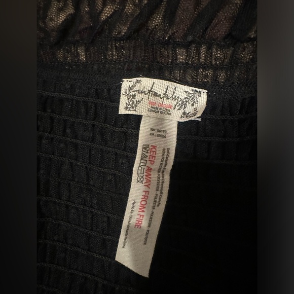 Free People Black Sheer Spaghetti Strap maxi Dress - Picture 15 of 17